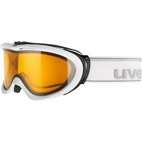 uvex Brillenträgerbrille Comanche Optic (1029 white mat, lasergold lite/clear)