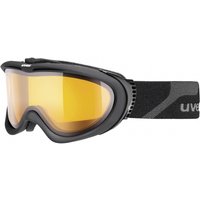 uvex Brillenträgerbrille Comanche Optic (4229 black mat, lasergold lite/claer)