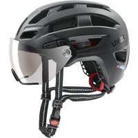 uvex Finale Visor Radhelm (52-57 cm, 03 black matt)