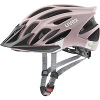 uvex Flash Fahrradhelm (57-61 cm, 05 dust rosè/white mat)