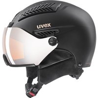 uvex HLMT 600 Visor WE Glamour Skihelm (53-55 cm, 60 black mat)