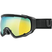 uvex Jakk Sphere Skibrille (2130 black mat, mirror orange (S2))