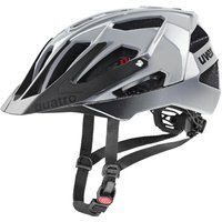 uvex Quatro Radhelm (56-60 cm, 34 rhino/black)