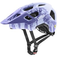 uvex React Jr. Mips Kinder-Fahrradhelm (52-56 cm, 07 lume lilac matt)