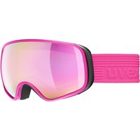 uvex Scribble FM sphere Kinderskibrille (9130 pink, mirror pink clear (S2))