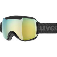 uvex Skibrille Downhill 2000 Full Mirror (2730 black, mirror orange (S2), blue)