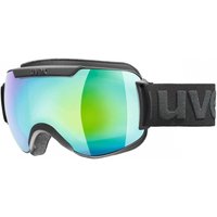 uvex Skibrille Downhill 2000 Full Mirror (2830 black, mirror gold (S2), rose)