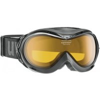 uvex Skibrille Hurricane (0229 black, double lens/lasergold lite (S1))