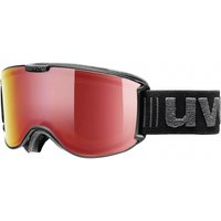 uvex Skyper Variomatic FM Skibrille small (2023 black matt, mirror red/variomatic/clear)