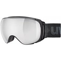 uvex Sportiv Full Mirror Skibrille (2030 black, mirror silver/clear (S2))