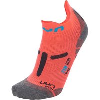 UYN Damen RUN 2IN SOCKS, Größe 39-40 in Rot