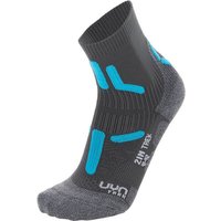 UYN Damen TREKKING 2IN SOCKS, Größe 39-40 in Grau