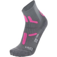 UYN Damen TREKKING 2IN SOCKS, Größe 39-40 in Grau
