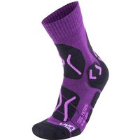 UYN Damen Trekkingsocken COOL MERINO, Größe 35-36 in Blau