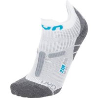 UYN Herren RUN 2IN SOCKS, Größe 45-47 in Grau