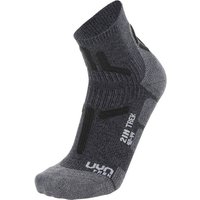 UYN Herren TREKKING 2IN LOW CUT SOCKS, Größe 36-38 in Grau