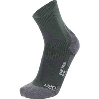 UYN Herren TREKKING 2IN SOCKS, Größe 42-44 in Grau