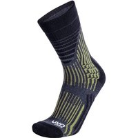 UYN Herren TREKKING WAVE SOCKS, Größe 36-38 in Schwarz