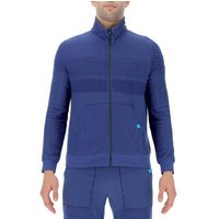 UYN Herren Unterjacke NATURAL TRAINING OW FULL, Größe XXL in Blau