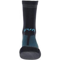 UYN Herren WATERPROOF115 SOCKS, Größe 42-44 in Schwarz