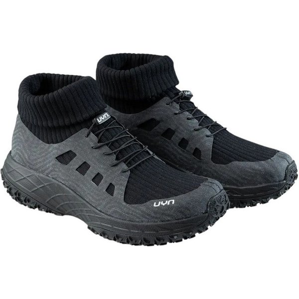 UYN Shetland (Trail, sockenartige Konstruktion, wasserdicht) schwarz Laufschuh