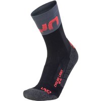 UYN SOCKS BIKING, Größe 36-38 in Schwarz
