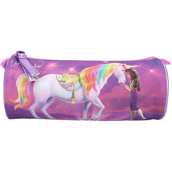 Vadobag Federmäppchen Unicorn Academy für Mädchen Schuletui 21×7 cm
