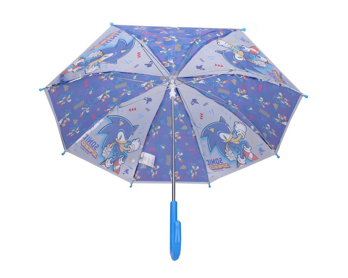 Vadobag Stockregenschirm Kinderschirm Regenschirm Sonic, Rainy Days – Bild 4 von 5