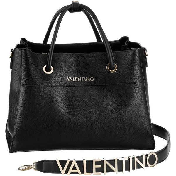 VALENTINO BAGS Henkeltasche ALEXIA, Umhängetasche Schultertasche mit goldfarbenen Details
