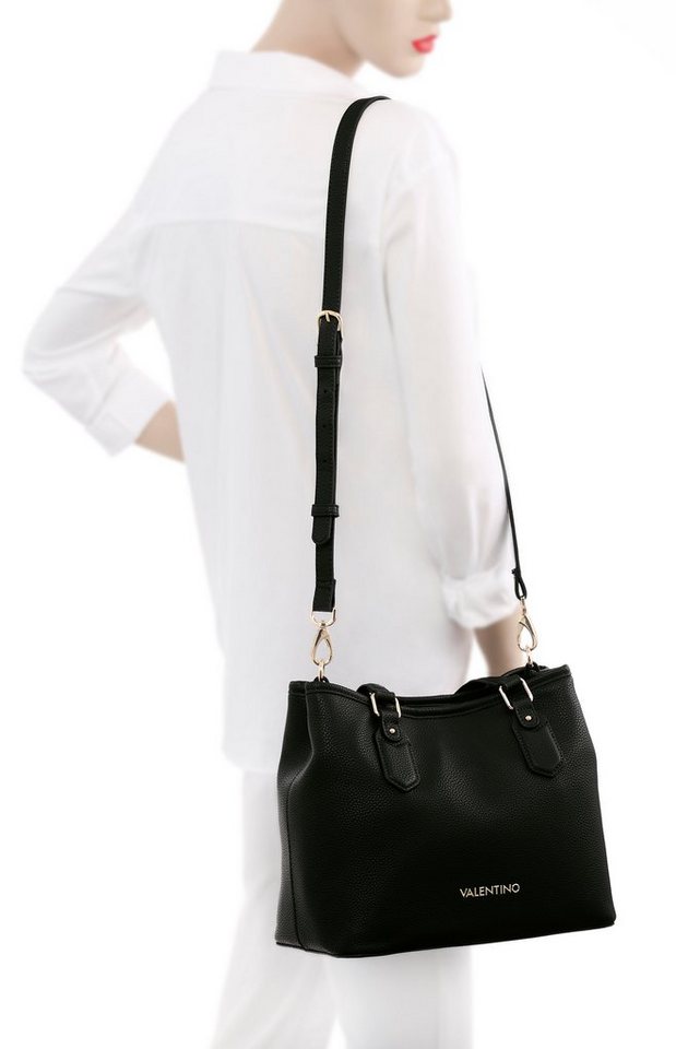 VALENTINO BAGS Shopper BRIXTON, Damen Handtasche, Umhängetasche Schultertasche mit edlem Logo – Bild 2 von 3