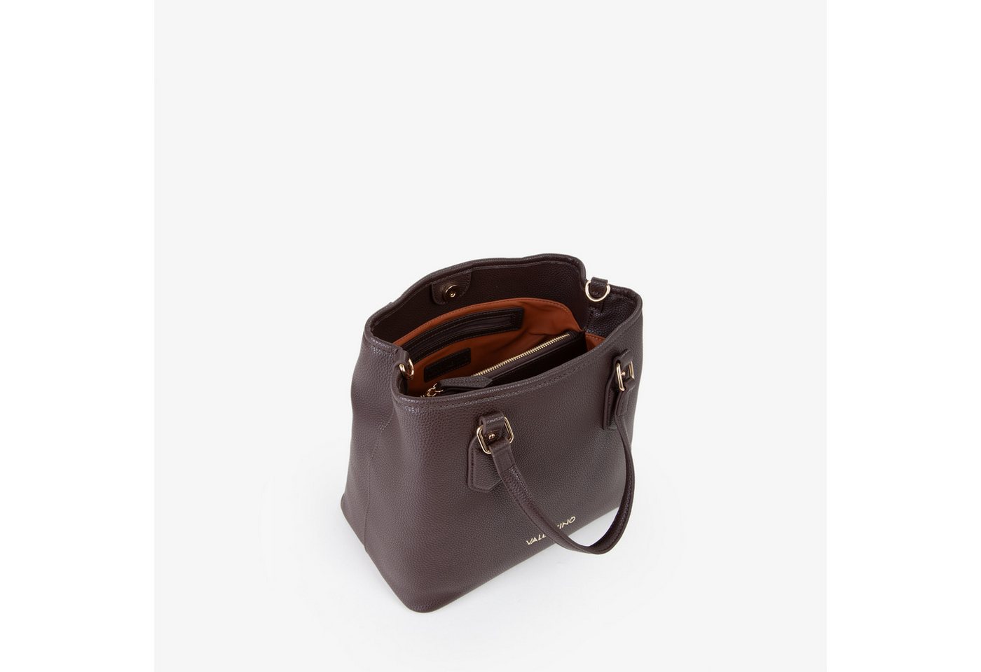 VALENTINO BAGS Shopper BRIXTON, Damen Handtasche, Umhängetasche Schultertasche mit edlem Logo – Bild 4 von 4