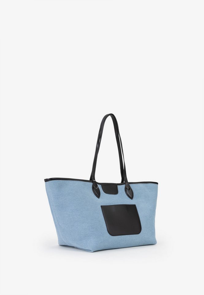 VALENTINO BAGS Shopper REVERSE, Damen Schultertasche, Handtasche mit Kontrastbesatz – Bild 3 von 5