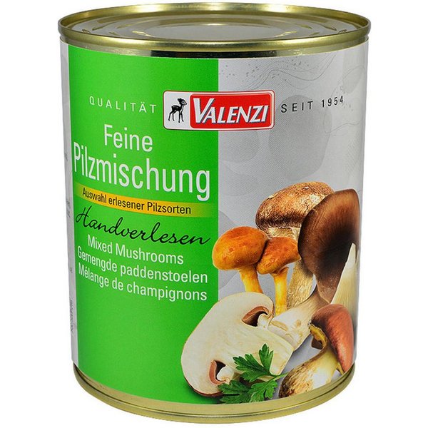 VALENZI Gemüsekonserve, Valenzi Feine Pilzmischung 455g
