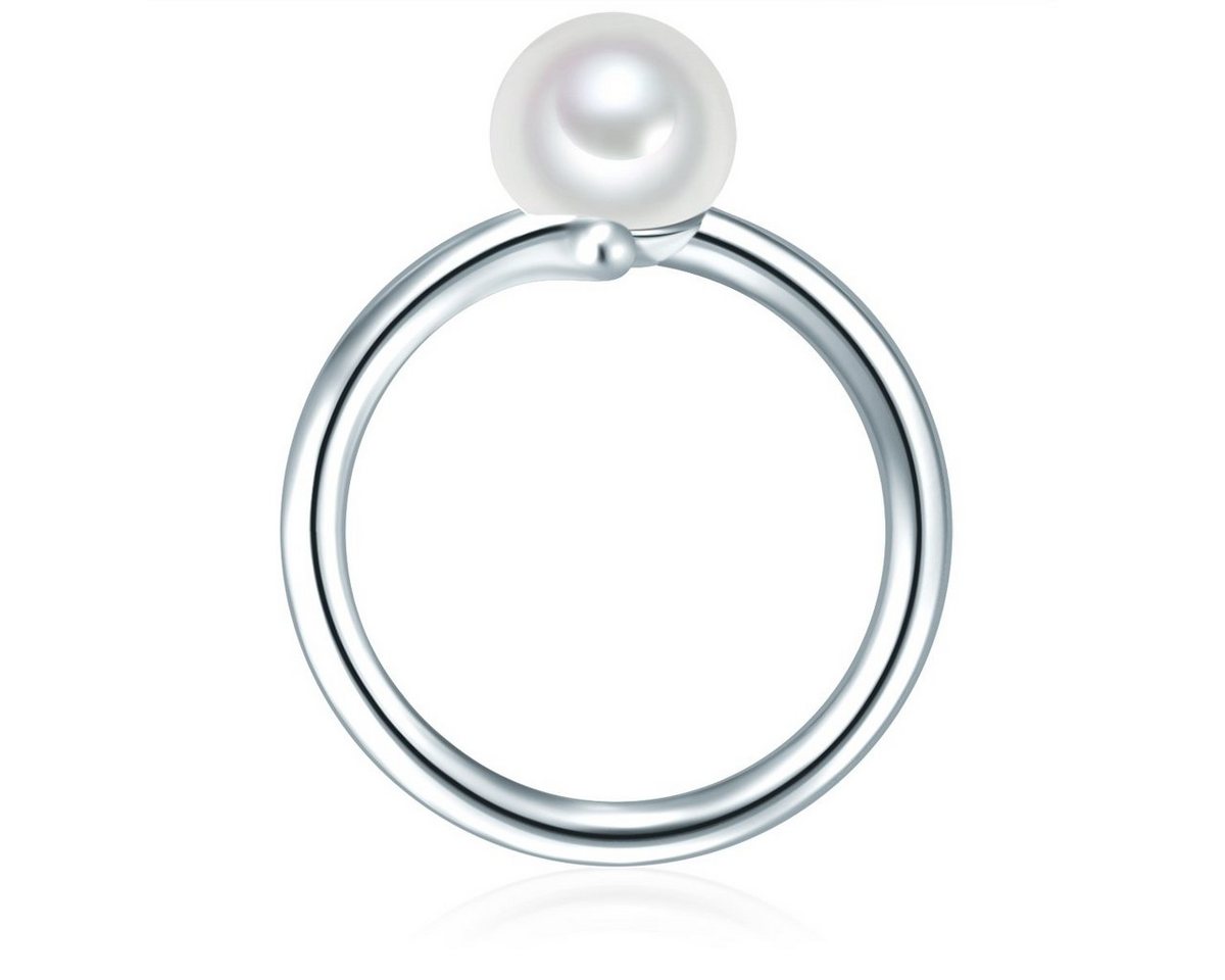 Valero Pearls Silberring silber, mit Süßwasser-Zuchtperle – Bild 4 von 5