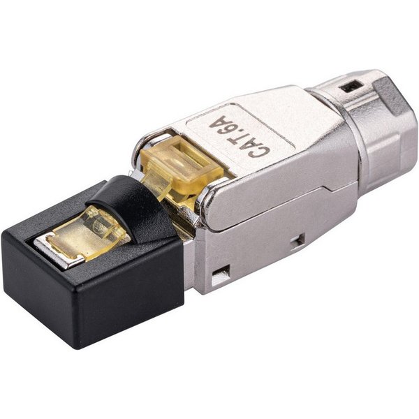 VALUE feldkonfektionierbarer RJ-45 Stecker Cat.6A (Class EA), STP Netzwerk-Panel