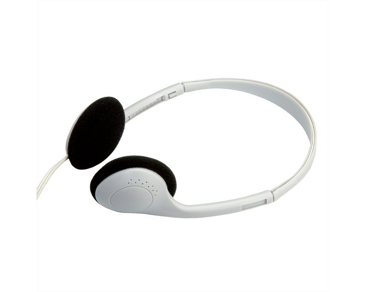 VALUE Stereo Kopfhörer mit Lautstärkeregler, grau Audio- & Video-Adapter, 180.0 cm – Bild 3 von 3