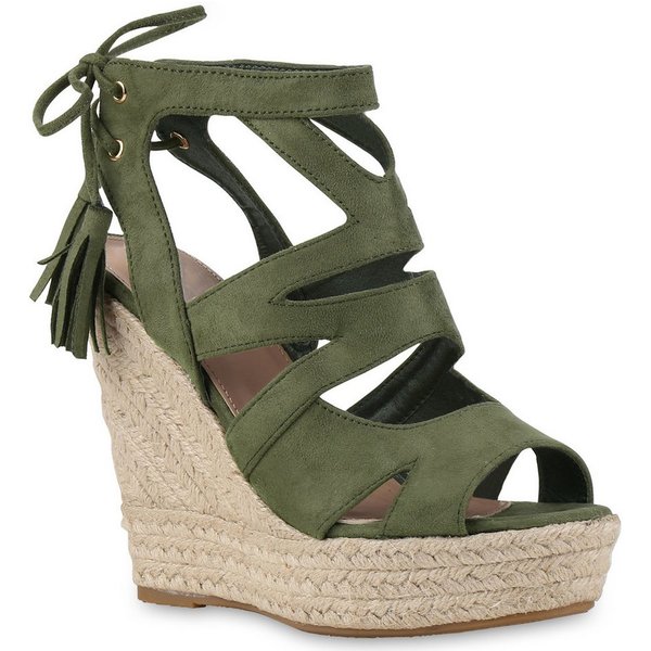 VAN HILL 814638 Keilsandalette Schuhe