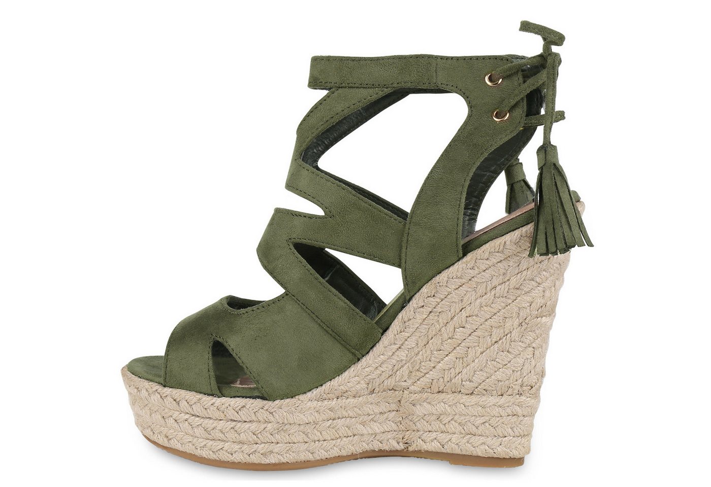 VAN HILL 814638 Keilsandalette Schuhe – Bild 2 von 3