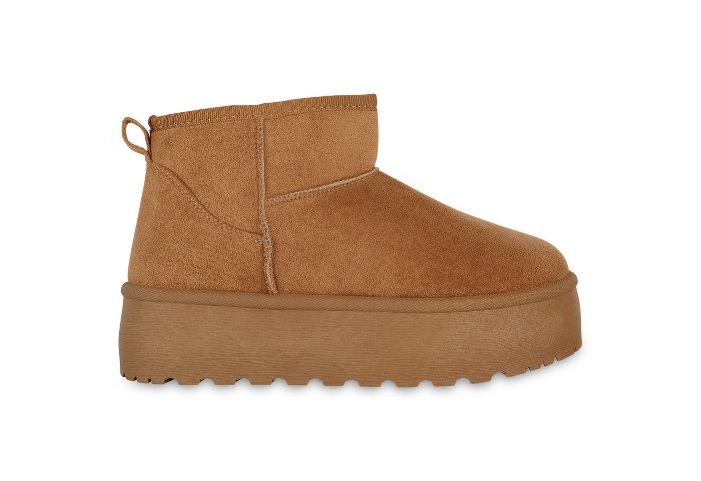 VAN HILL 840733 Plateaustiefelette Damen Stiefeletten Jessica - Modische Plateau Boots mit Profilsohle – Bild 2 von 4