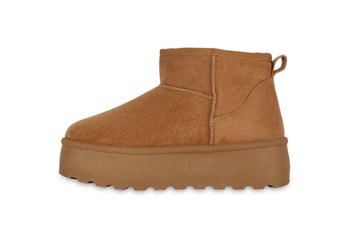 VAN HILL 840733 Plateaustiefelette Damen Stiefeletten Jessica - Modische Plateau Boots mit Profilsohle – Bild 3 von 4