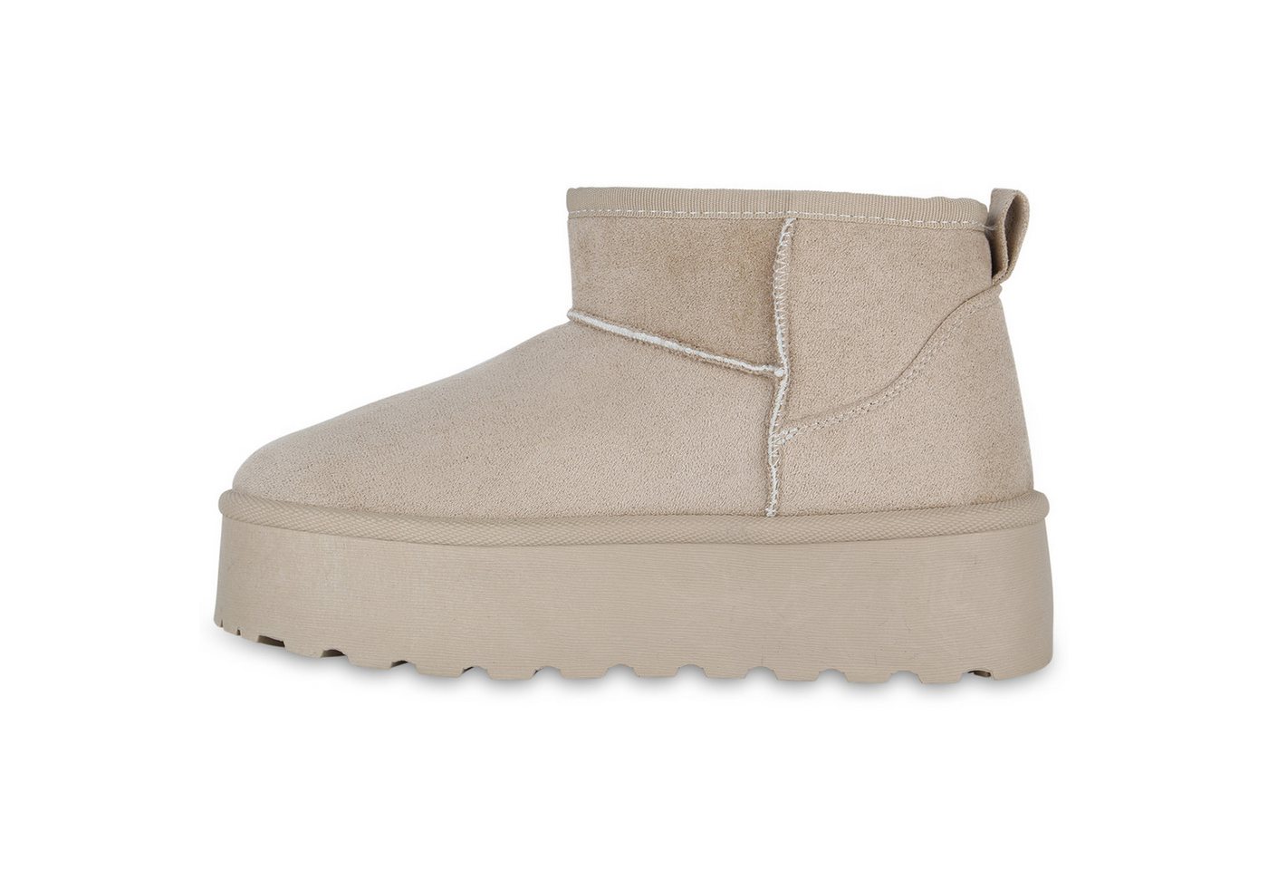 VAN HILL 840733 Plateaustiefelette Damen Stiefeletten Jessica - Modische Plateau Boots mit Profilsohle – Bild 3 von 4