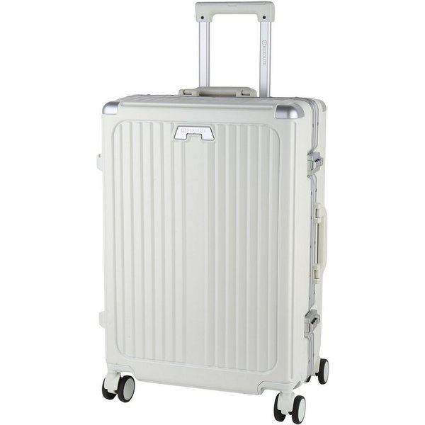 VAN HILL Hartschalen-Trolley 842209, 4 Rollen, Herolite Hartschalen-Trolley mit TSA-Schloss & 4 Doppelrollen