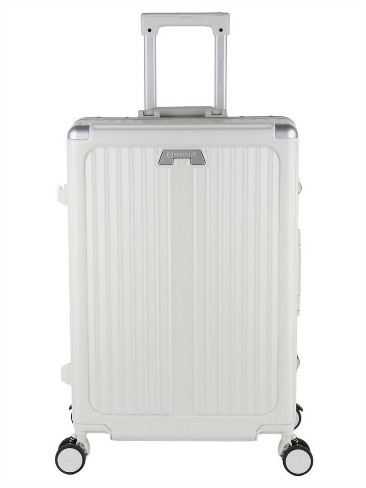 VAN HILL Hartschalen-Trolley 842209, 4 Rollen, Herolite Hartschalen-Trolley mit TSA-Schloss & 4 Doppelrollen – Bild 2 von 5