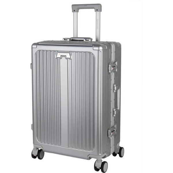 VAN HILL Hartschalen-Trolley 842209, 4 Rollen, Herolite Hartschalen-Trolley mit TSA-Schloss & 4 Doppelrollen
