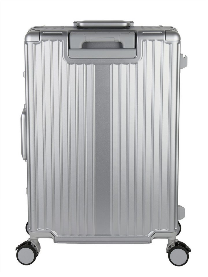 VAN HILL Hartschalen-Trolley 842209, 4 Rollen, Herolite Hartschalen-Trolley mit TSA-Schloss & 4 Doppelrollen – Bild 4 von 5