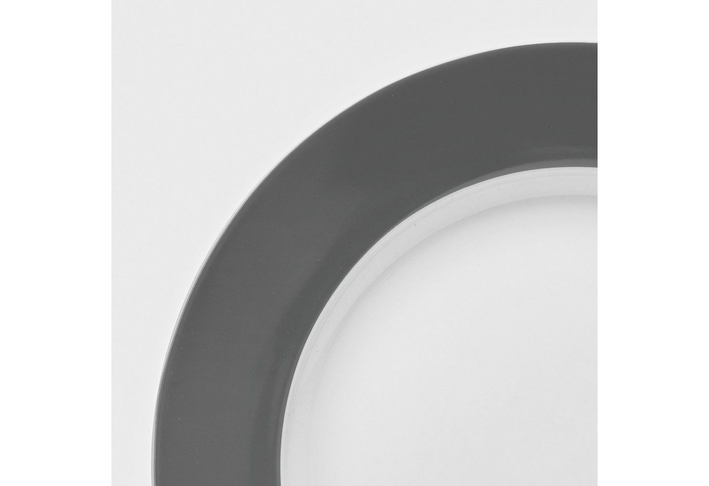 van Well Dessertteller Vario, (6 St), Teller Set, Porzellan, spülmaschinen- und mikrowellengeeignet, Ø 20 cm – Bild 3 von 4