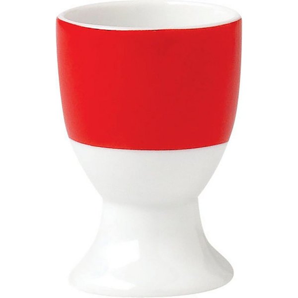 van Well Eierbecher Vario, (Set, 6-tlg., 6 Eierbecher), Porzellan, spülmaschinen- und mikrowellengeeignet