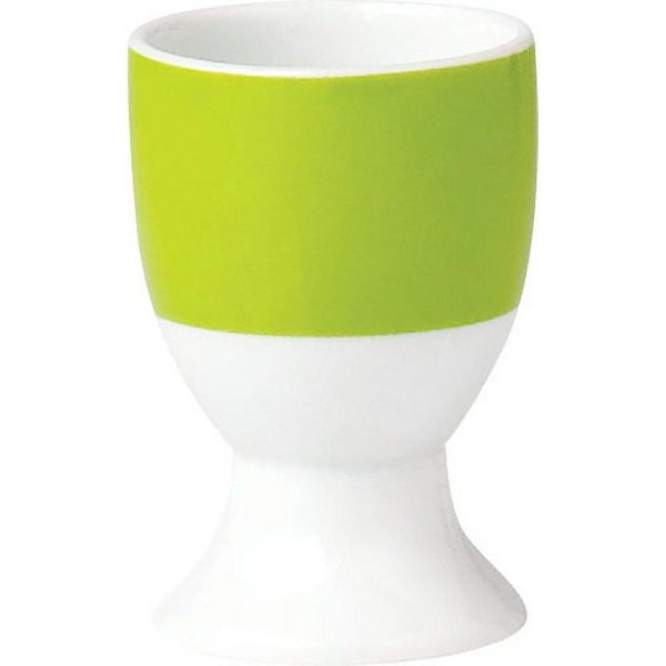van Well Eierbecher Vario, (Set, 6-tlg., 6 Eierbecher), Porzellan, spülmaschinen- und mikrowellengeeignet