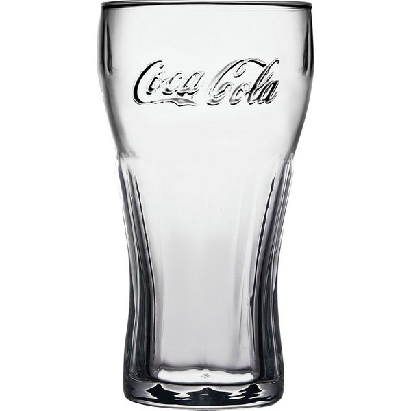 van Well Longdrinkglas Coca-Cola, 6-tlg., Glas, spülmaschinengeeignet, 6-teilig