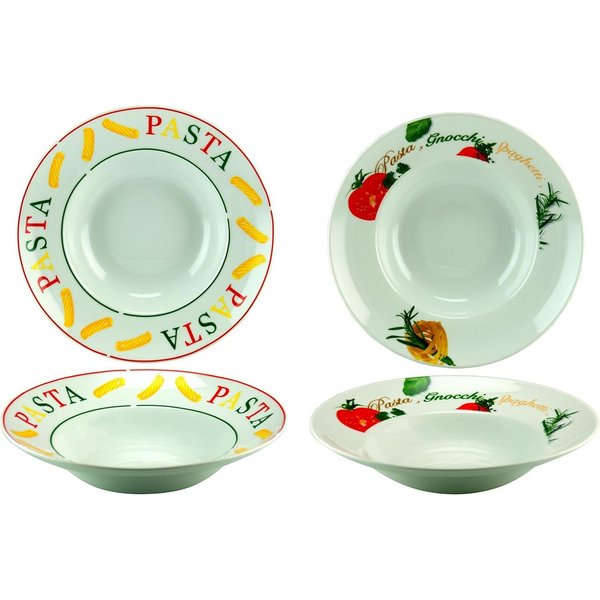 van Well Pastateller Pastateller Maße: ø 27 cm, Motive sortiert, (1 St)